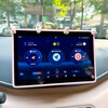 Wuji BYD Seagull screen protector modified silicone central control navigation display instrument panel car interior decoration supplies Cartoon version of Seagull-central control + instrument cover Dune powder