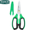 LAOA multifunctional stainless steel electrician's wire trimmer made in Taiwan, office and home kitchen pruning and tailoring scissors LA119108 multifunctional powerful scissors LA119108