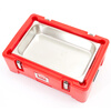 SHANERSI Rice Insulated Box Portion Tray Box Hotel Central Kitchen Fast Food Insulated Takeout Delivery Meal Large Capacity 25L Brown (Bare Box)