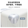 Zuoting Pro version multifunctional suitcase aluminum frame trolley case, strong and pressure-resistant large-capacity suitcase, student password box, smoked white, central aluminum frame + aluminum alloy corner 20 inches, can be boarded, suitable for short-distance business trips