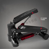 Ouston household mini hydraulic stepper fitness equipment with tension rope indoor leg training stepper black
