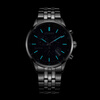 CITIZEN watch men's Japanese and Korean watch light kinetic energy day display three-eye timing steel belt business New Year gift AT2570-56L