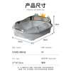 Cute Star Pet Cat Litter Box Open Type Heightened Anti-splash Cat Toilet Deodorant Cat Shit Box Cat Supplies