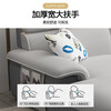 Xuan Shuo Guifei combination small and medium-sized apartment fabric sofa solid wood frame modern simple living room furniture modern simple sofa four seats + imperial concubine (comfortable version) + coffee table (high density sponge seat bag/mercerized velvet)