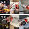 Devon angle grinder rechargeable brushless polisher handheld wireless grinder polisher electric angle grinder 2905 single 2905 two batteries fast charge 5.0 free grinding slices + original
