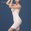 Lightness (Lightness) one-piece shapewear to control tummy, lift buttocks and support breasts, new product in 2022, skin color L-recommended to be under 100 pounds