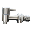 Zhiyao glass wine bottle faucet, stainless steel faucet, ceramic wine jar, copper spout, wine tank, barrel valve switch, new 304 stainless steel faucet 12mm with anti-blocking