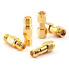 Microwave SMA high frequency adapter SMA-JJ/KK/JK8G/18GHz RF cable adapter SMA male to male 8GHz