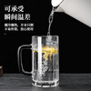 Deguste beer mug glass thickened with handle draft beer mug tea cup large capacity household milk cup juice cup water cup 465ml classic draft beer mug 2 pieces