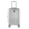 Diplomat diplomat suitcase 20-inch expansion layer trolley case men's suitcase boarding password box women's TC-6012 silver