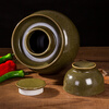 Gantu Gongfang Jingdezhen Ceramic Tea Glaze Art Storage Jar Salted Duck Egg Pickles Pickled Peppers Pickles Pickle Jar Sealed Jar Wine Storage Jar 10 catties
