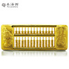 Fengzexi pure gold abacus beads can be rotated to attract wealth, investment, gold collection, gold ornaments, 28 grams, 15 days for consultation and ordering