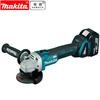 Makita Makita 18V lithium battery rechargeable angle grinder DGA404 brushless angle grinder 100mm power tool DGA404SFJ angle grinder dual battery slow charging 3.0ah