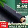Agricultural thickened black mulch film, weeding film, plastic film, orchard, vegetable greenhouse, strawberry and corn special planting land, black mulch film, 1 meter wide x 600 meters long, 20 pounds 1.4 silk