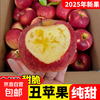 2025 Authentic Yunnan Zhaotong Rock Candy Heart-Chou Apple Fresh Fruit Apple Seasonal Crisp Sweet Fruit Origin Straight Hair 9 Jin Packed Large Fruit (80-90mm)