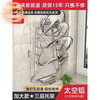 Yusenyi pot lid rack wall-mounted hole-free kitchen storage rack with new multi-functional placer for anvil storage pot lid rack enlarged gun ash three layers