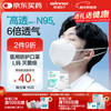 Robust medical protective mask N95 L size 15 pieces sterilization grade individually packaged five-layer protection anti-allergy anti-dust haze