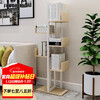 Shuali bookshelf tree-shaped multi-layer storage flower pot rack balcony flower rack six-layer primary color SL17102Z