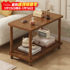 Shanshan Wood Art Sofa Side Table Simple Side Cabinet Coffee Table Small Table Simple Modern Living Room Home Side Table Balcony Small Square Table
