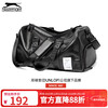 Slazenger large-capacity PU leather shoulder bag crossbody bag men's sports fitness bag dry and wet separate portable luggage bag New Year gift