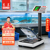Dongmei weighing electronic scale commercial waterproof platform scale high-precision household floor-standing vegetable selling price counting scale express scale industrial scale
