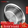 Newair 304 stainless steel vegetable sink drain basket rice washing sieve rice basin kitchen artifact fruit basket household drain basin