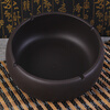 Qihuijie purple sand retro ashtray extra large ceramic creative personality KTV office Internet cafe home ashtray JF-large size