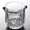 KBOX large crystal glass champagne ice bucket bar KTV ice cube diamond with handle ice clip single Aobo engraved ice bucket color box (with handle ice clip)