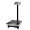 Yongcai (YONGCAI) two-color waterproof electronic scale commercial platform scale stainless steel high-precision weighing aquatic products and seafood vegetable selling scale weighing scale stall express heavy goods large scale 200 kg 32*42 two-color waterproof scale foldable back