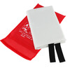 Baige 1m*1m bagged fire blanket for use with fire extinguisher household kitchen fire blanket fiberglass KW850601