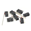 TaoTimeClub travel limit switch contact button KW11-3Z-2 micro switch straight handle three-legged straight handle with pulley 19MM three-legged 5A 125 250V
