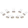 TaoTimeClub quartz crystal oscillator plug-in two-pin HC-49S passive clock crystal 3.579545MHz-40MHz 12MHz plug-in two-pin (5 pieces)