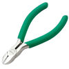 Pro skit diagonal pliers non-slip green handle titanium wire cutters (110mm) 1PK-037S