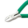 Pro skit diagonal pliers non-slip green handle titanium wire cutters (110mm) 1PK-037S