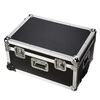 BORY Trolley Tool Box Aluminum Alloy Tool Box Large Photography Box Camera Case Trolley Instrument Display Box Matt Black Heavy Duty Trolley Tool Box 65*43*31CM
