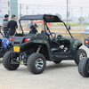 Two-seater four-wheel ATV, farmer's vehicle, all-terrain vehicle, off-road motorcycle, Wuji 200cc oil-cooled go-kart steering wheel roof, package six (200cc oil-cooled)