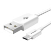 PISEN Android Data Cable Micro USB Charging Cable 2A Charger Power Cord Extended 1.5 Meter Universal Huawei Xiaomi Vivo Honor Oppo Mobile Phone Small Fan Power Bank White