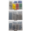 Kraftwell high-strength nylon expansion screws wood nails screws steel nails nail set 320PC NF2674