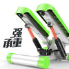 Youmei stepper home weight loss machine, installation-free, multifunctional waist slimming machine, leg slimming machine, treadmill fitness equipment, luxury upgraded model, green + drawstring + mat + lubricant + tools