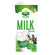 Ai's morning 1L*12 boîtes de boîte entière Arla Arla Ai's morning lait pur entier 1L*12 boîtes Deux types d'emballages sont distribués au hasard