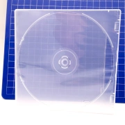 Guten Morgen 50 Packungen quadratisch Disc Box transparente Kunststoff Disc Tasche Disc Sleeve CD DVD Disc Aufbewahrungsbox kann in die Hülle einteilig eingesetzt werden