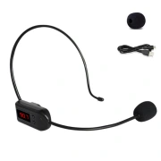 Gründer DIZA FM-Funkmikrofon FM-Mikrofon, drahtloses Headset-Mikrofon, kleiner Verstärker, Kopfmikrofon, Kopfmikrofon