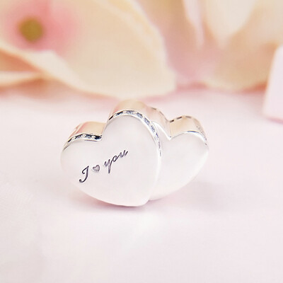 Pandora PANDORA Silver Heart Beads 796560CZ