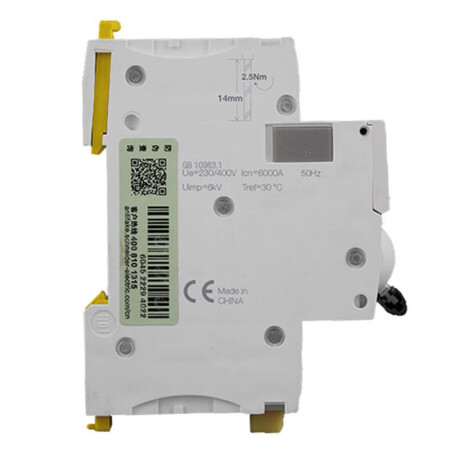 Schneider circuit breaker air switch A9 series air open IC65N 1P circuit breaker small air switch monolithic 1P 20A
