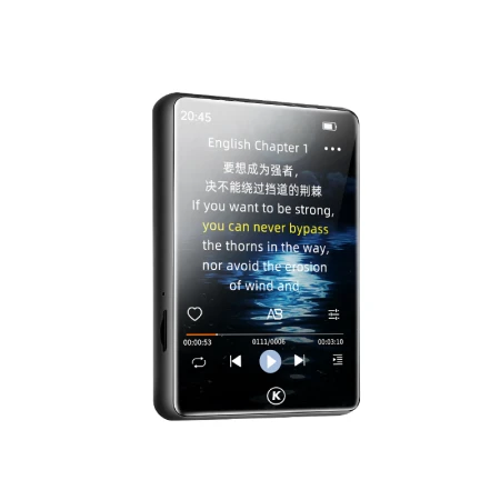 Kugou KUGOU PA03 32G Bluetooth dictionary version mp3 player 2.8 inches mp4 touch screen non-destructive music walkman students English learning sports external release black