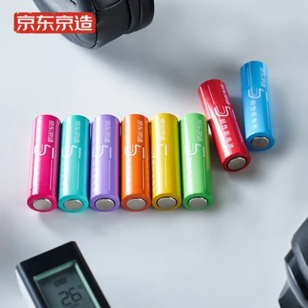 No. 5 ultra-performance rainbow battery made in Beijing and Tokyo, suitable for sphygmomanometer/glucose meter/fingerprint lock/remote control/wall clock/body fat scale/mouse/children's toys 8 capsules