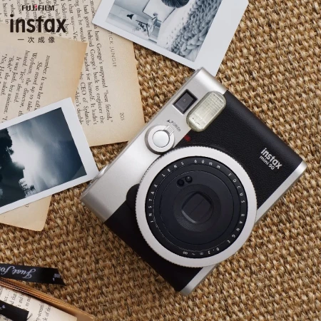 Fuji instax instant imaging camera mini90 black