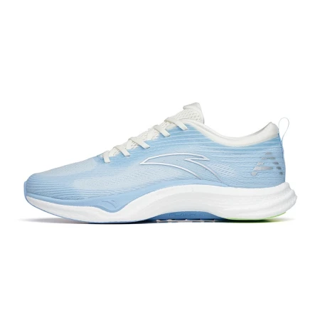 [Gu Ailing Same Style - Hydrogen Running 4] Anta Sports Shoes Men's Shoes 2022 Winter Technology Running Shoes Men's Lightweight Breathable Official Website Flagship [Recommended by the Store Manager] Colorful Blue/Ivory White 112225541-1 8.5 Male 42