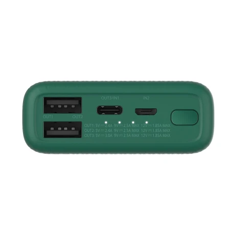 ZMI 10000mAh mini power bank small and portable 22.5W fast charge multi-port power bank PD20W suitable for Apple/Huawei mobile phone QB817 green