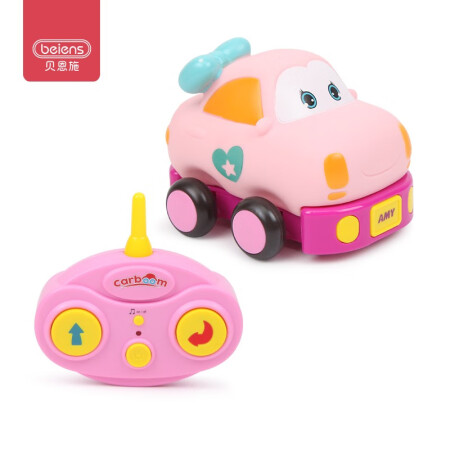 Bainsch children's toy car boy girl toys light music cartoon remote control car wireless remote control car model A4